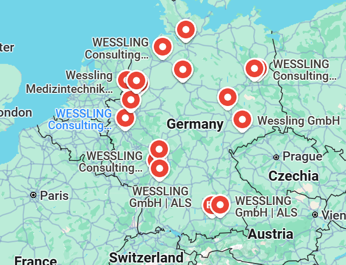 Map ALS Germany