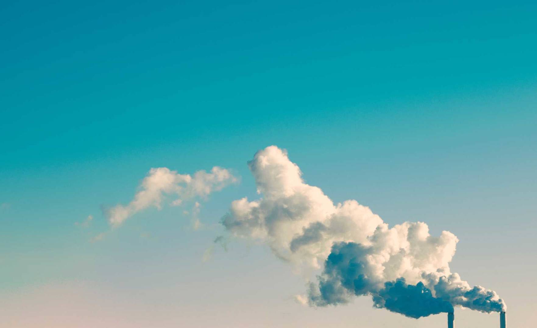 stack emissions sky