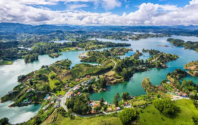 Colombia landscape