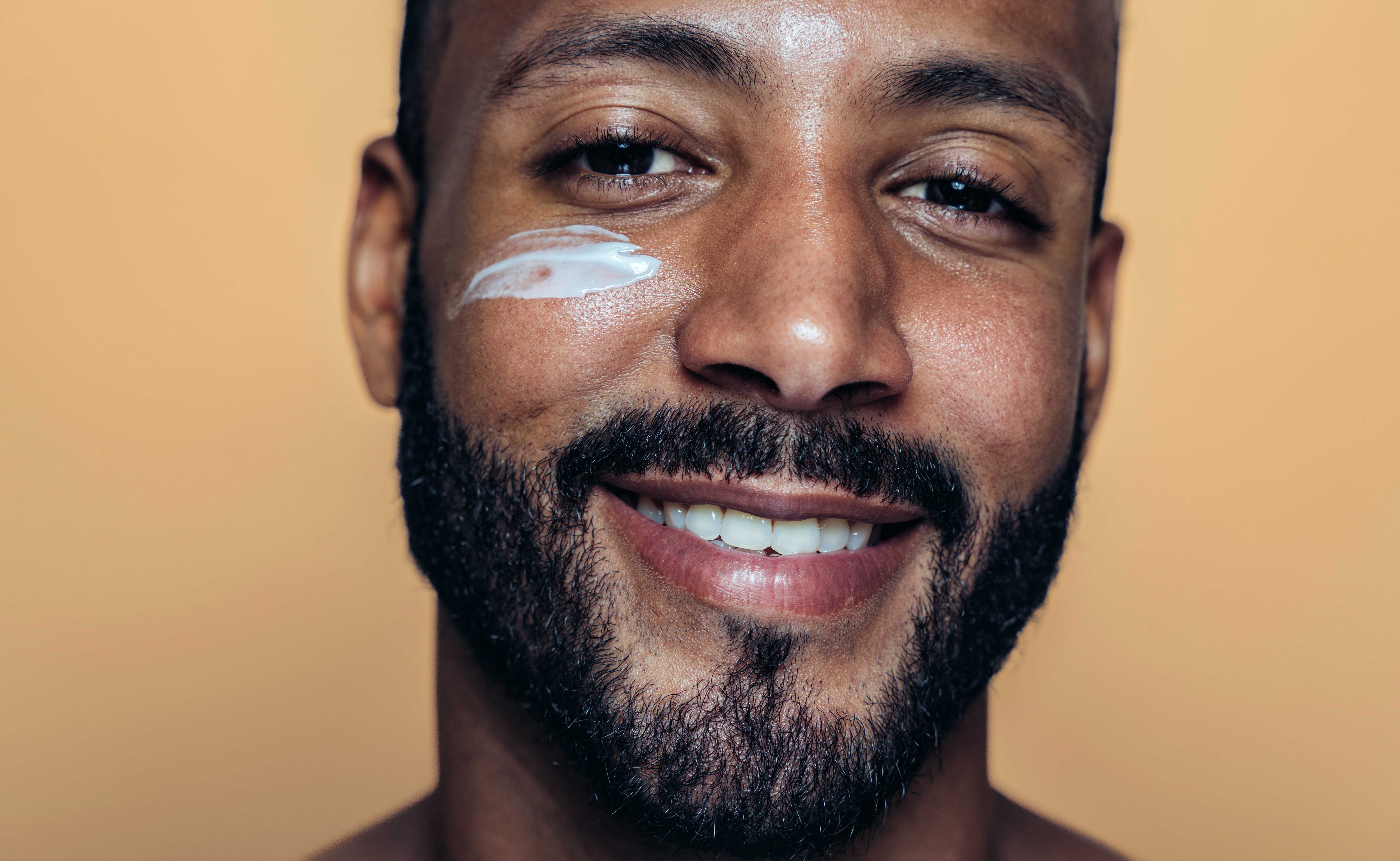 Panelist testing skincare products for the personal hygiene