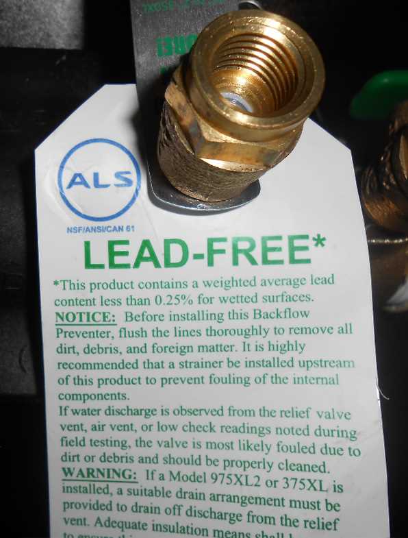 certified lead free