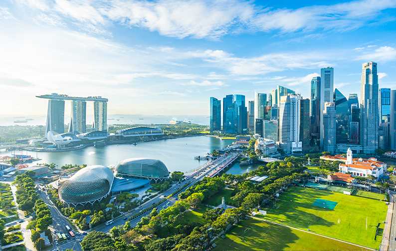 Singapore skyline