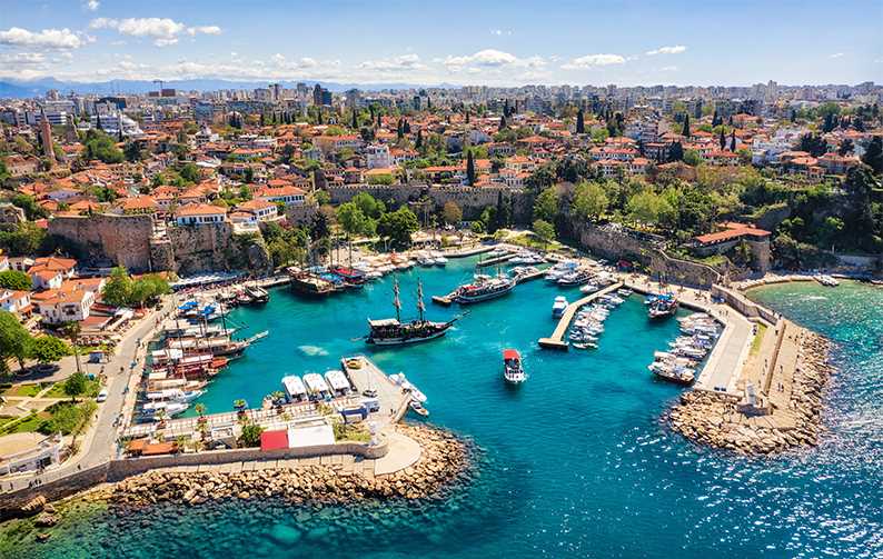 Antalya Harbor Turkey