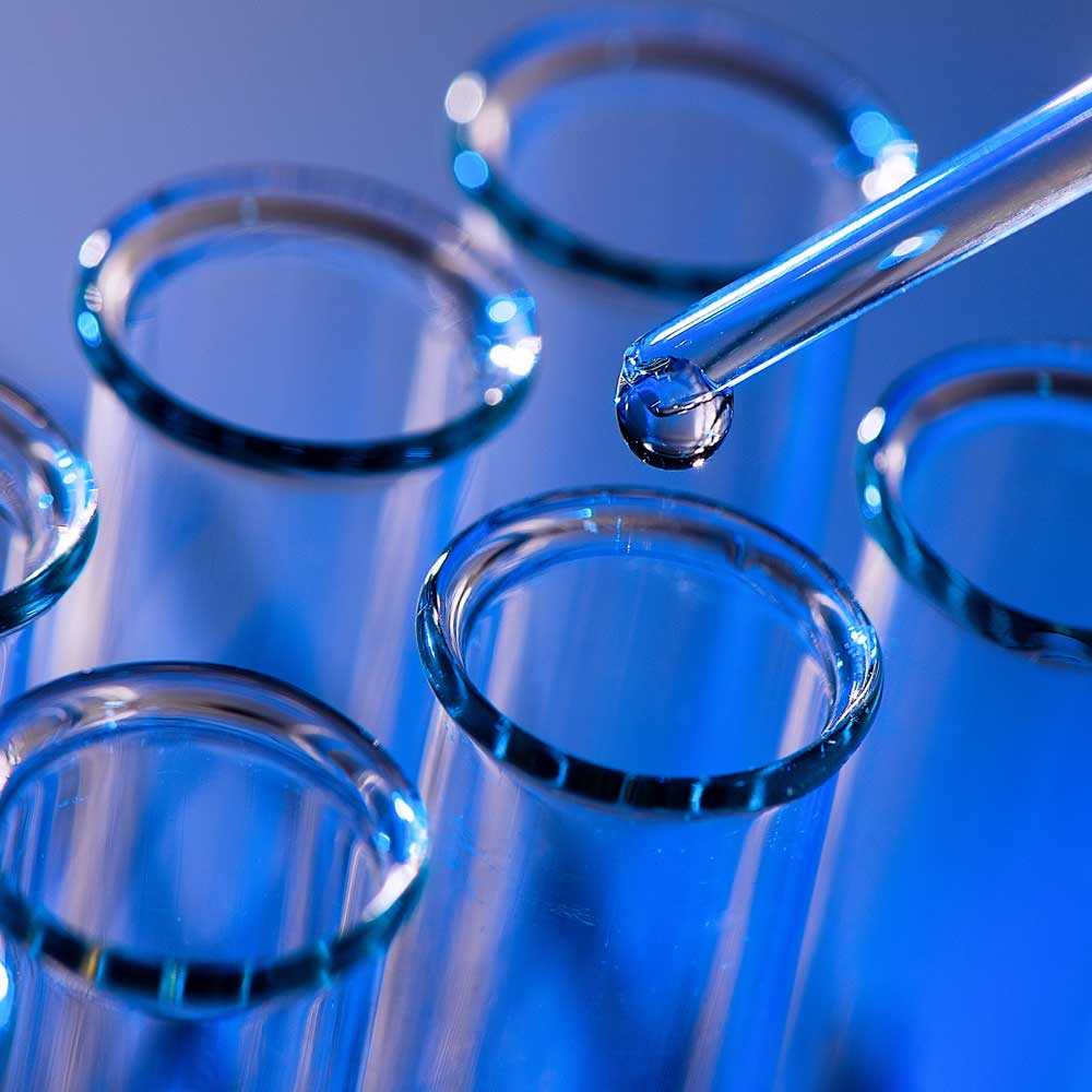 Test tubes and pipette hero image