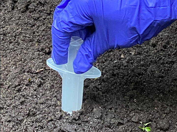 Figure 1. Soil VOC core sampling technique