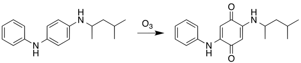 Ozonation Transformation of 6PPD to 6PPD-Quinone