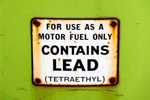 pump with lead warning