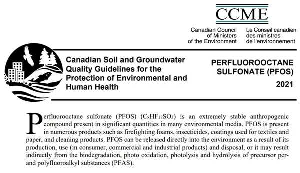 ccme-pfos-standards