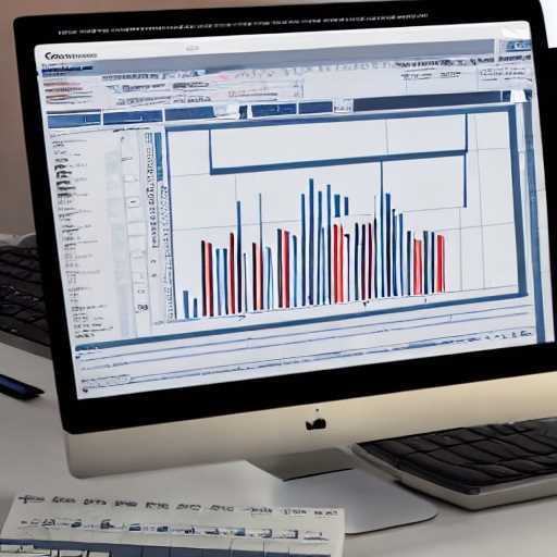 écran avec graphiques