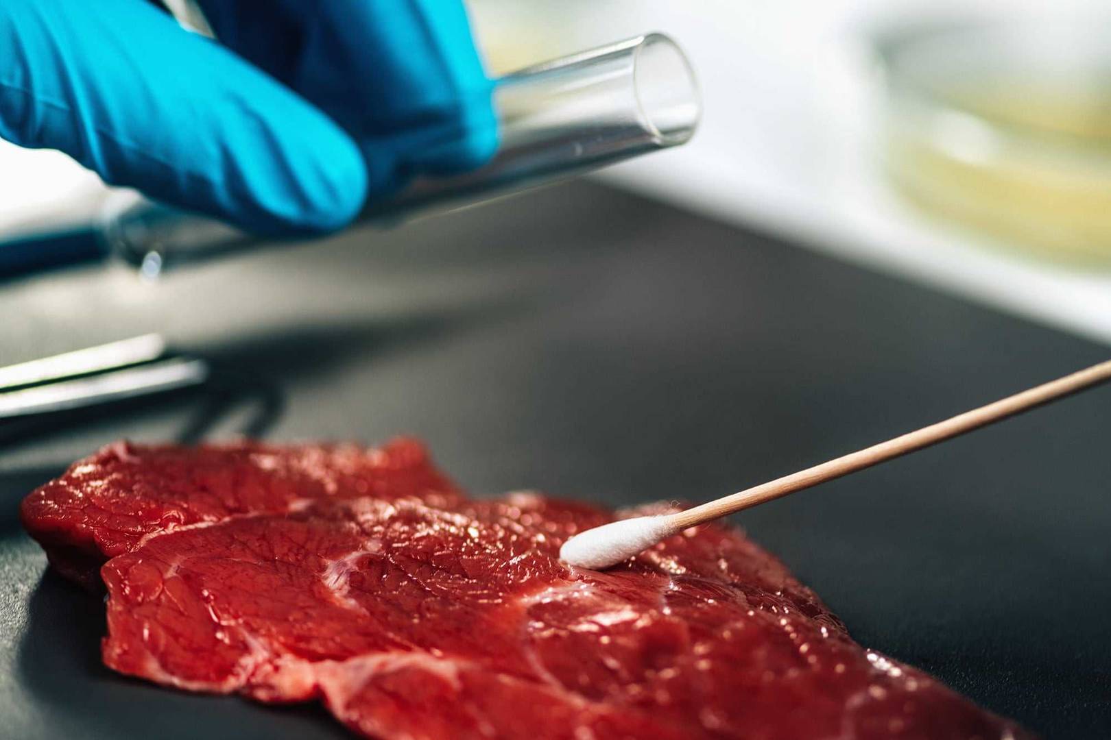 food safety testing, meat