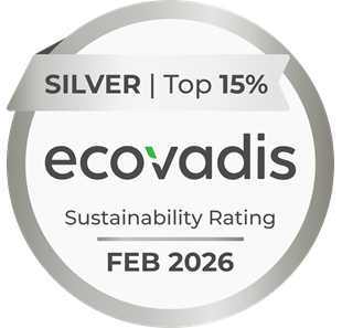 Médaille Ecovadis Silver 2026
