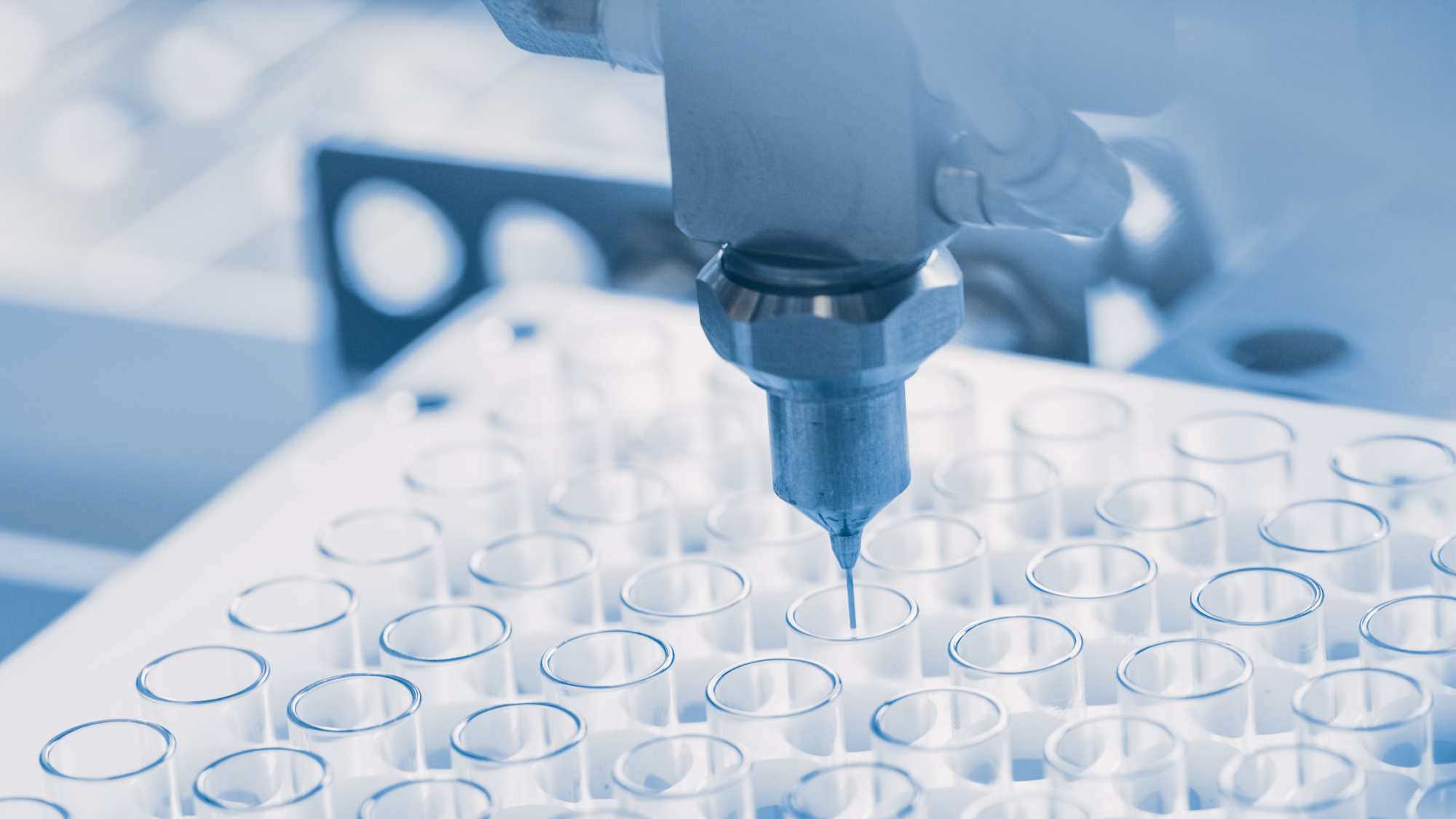 automation collecting test sample